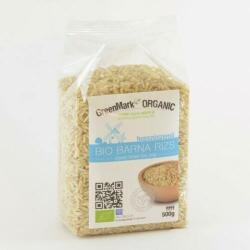 Greenmark Bio Barna rizs hosszúszemű 500 g - gyogynovenysziget