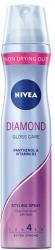 Nivea Lac de păr Diamond Blinding, cu keratină - NIVEA Hair Care Diamond Gloss Styling Spray 250 ml