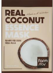 FarmStay Mască de față din țesătură cu extract de nucă de cocos - FarmStay Real Coconut Essence Mask 23 ml