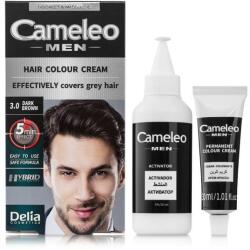 Delia Cosmetics Vopsea de păr pentru bărbați - Delia Cameleo Men Hair Color Cream 4.0 - Medium Brown