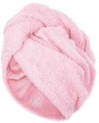 MAKEUP Prosop turban pentru uscarea părului, roz pudrat - MAKEUP