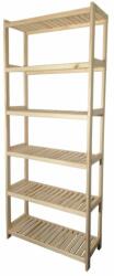 Gaboni Polcos állvány 6 polcos 213 x 70 x 33 cm (6P70)