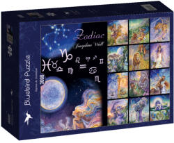 Bluebird Puzzle 3000 db-os puzzle - Signes du Zodiaque (70563) (70563)
