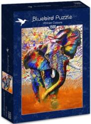 Bluebird Puzzle 1000 db-os puzzle - African Colours (90002) (90002)