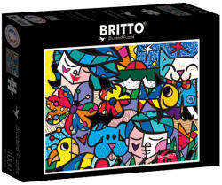 Bluebird Puzzle 1000 db-os puzzle - Romero Britto - Britto Garden (90018) (90018)