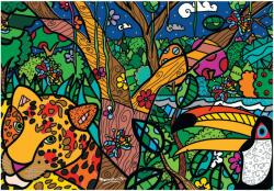 Bluebird Puzzle 90017 - Romero Britto - Amazon - 1000 db-os puzzle (90017)