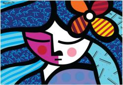 Bluebird Puzzle 90019 - Romero Britto - Girl with flower - 1000 db-os puzzle (90019)
