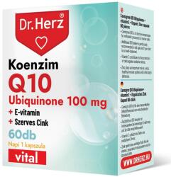 Dr. Herz Koenzim Q10 Ubiquinone 100mg kapszula - 60db - biobolt