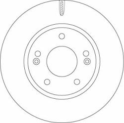 TRW Disc frana TRW DF6936 (DF6936) - automobilus