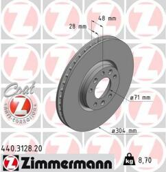 ZIMMERMANN Disc frana ZIMMERMANN COAT Z 440.3128. 20 (440.3128.20)