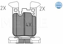 MEYLE set placute frana, frana disc MEYLE -ORIGINAL: True to OE. 025 250 2916 (025 250 2916)