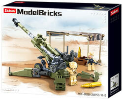 Sluban Model Bricks - Army M777 löveg építőjáték készlet (M38-B0890)