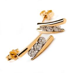 Royal Jewellers Cercei din aur cu diamante - silvertime - 2 750,00 RON