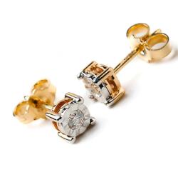Royal Jewellers Cercei din aur cu diamante - silvertime - 2 250,00 RON