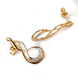 Royal Jewellers Cercei din aur cu diamante - silvertime - 2 416,67 RON