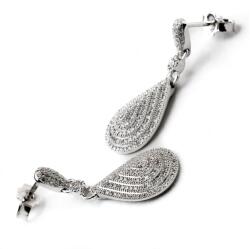 Royal Jewellers Cercei din aur alb cu diamante - silvertime - 7 791,67 RON