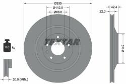 TEXTAR Disc frana TEXTAR PRO+ 92177005 (92177005)