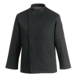Egochef Szakácskabát EGOchef BIG BOY COMFORT - fekete, 5XL - 7XL - hosszú ujjú, 7XL