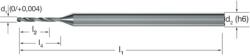 MIKRON 102464 0125 Mikrofúró, CRAZYDRILL SST-Inox, 8 × D, eXedur