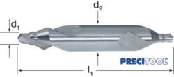 PREMUS 105050 1, 00 Központfúró, HSS 60° A alak gallérral