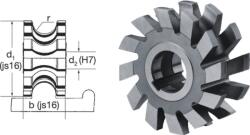 PREMUS 156850 2, 5 Profilmaró, HSS konkáv
