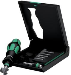 Wera 543698846 Bitkészlet, 1/4", kúpsüllyesztő bitekkel