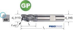 PREMUS 175315 3, 00 Szármaró-GP, Tömör keményfém rövid élletöréssel ALCRONA