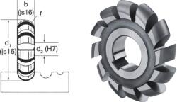 PREMUS 156800 2, 5 Profilmaró, HSS konvex