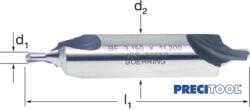 PREMUS 105550 6, 30 Központfúró, HSS 60° B alak lapolt felület