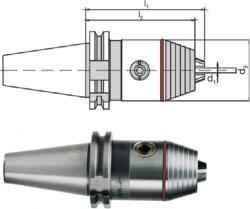 WTE 240679, 125 CNC precíziós fúrótokmány, DIN 69871 A