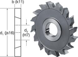 PREMUS 153531 100X4, 0X32 Tárcsamaró, N típus keresztfogazású