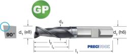 PREMUS 175242 11, 70 Szármaró VHM-GP, hosszú, P9, védő élletöréssel, éles, ALCRONA