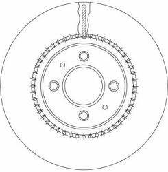 TRW Disc frana TRW DF6904 (DF6904) - automobilus