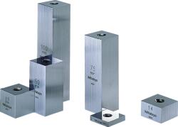 MITUTOYO 614673-031 Gauge Block, Metric, Inspection Cert. ISO, Grade 1, Steel, Square Type, 30mm