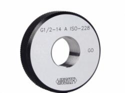 INSIZE 4635-3C19 G 3/8 - 19 Megy oldali G típusú menetes gyűrűs idomszer, ISO228/A, G3/8