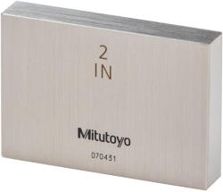 MITUTOYO - Gauge Block, Inch, Inspection Cert - meroexpert - 41 457 Ft