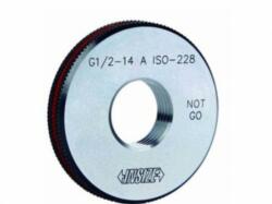 INSIZE 4635-3C19N G 3/8 - 19 Nem megy oldalú G típusú menetes gyűrűs idomszer, ISO228/A, G3/8