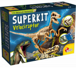 Lisciani Experimentele micului geniu - Kit paleontologie Velociraptor (L80632) - roua