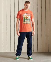 Superdry férfi póló Heritage Mountain - Orange (XL) - Superdry