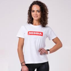 NEBBIA Női póló 592 - Fehér (S) - NEBBIA