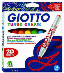 GIOTTO Filctoll GIOTTO Turbo Grafik 2 dimenziós 8db-os készlet (4247 00)