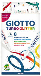 GIOTTO Filctoll GIOTTO Turbo Glitter csillámos 8db-os készlet (425800) - team8