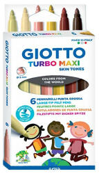 GIOTTO Filctoll GIOTTO Turbo maxi bőrtónus színek 6db-os készlet (527000) - team8