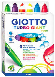GIOTTO Filctoll GIOTTO Turbo Giant fluo vastag 7, 5mm akasztható 6db-os készlet (4330 00) - team8