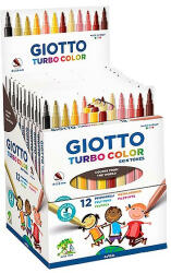 GIOTTO Filctoll GIOTTO Turbo color bőrtónus színek 12db-os készlet (526900)
