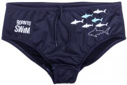 BornToSwim Férfi úszónadrág BornToSwim Sharks Brief Black S