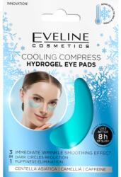 Eveline Cosmetics Hydra Expert hidrogél maszk a szem körül hűsítő hatással 2 db