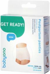 BabyOno Get Ready Multiple-use Mesh Panties szülés utáni alsóneműk méret XXL 2 db