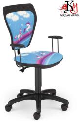 Nowy Styl Group Детски стол Мебели Богдан модел Mini Pony, с подлакътници