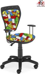 Nowy Styl Group Детски стол Мебели Богдан модел Mini Lego, с подлакътници